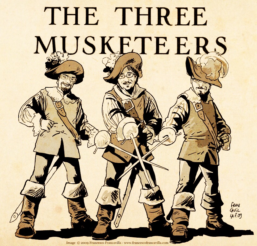 Three musketeers